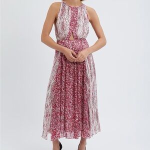 Reiss Pink Alexandria Dress